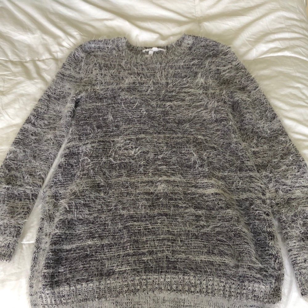 BCBG furry sweater